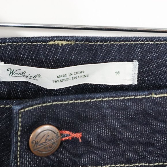Woolrich Dark Wash Straight Leg Jeans - Picture 3 of 5